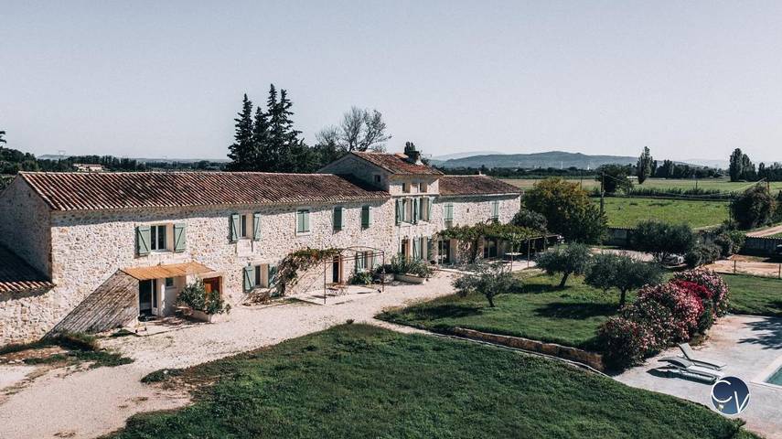 Maison de vacances pour 6 personnes, avec Balcon et Terrasse ainsi que Jardin et Piscine