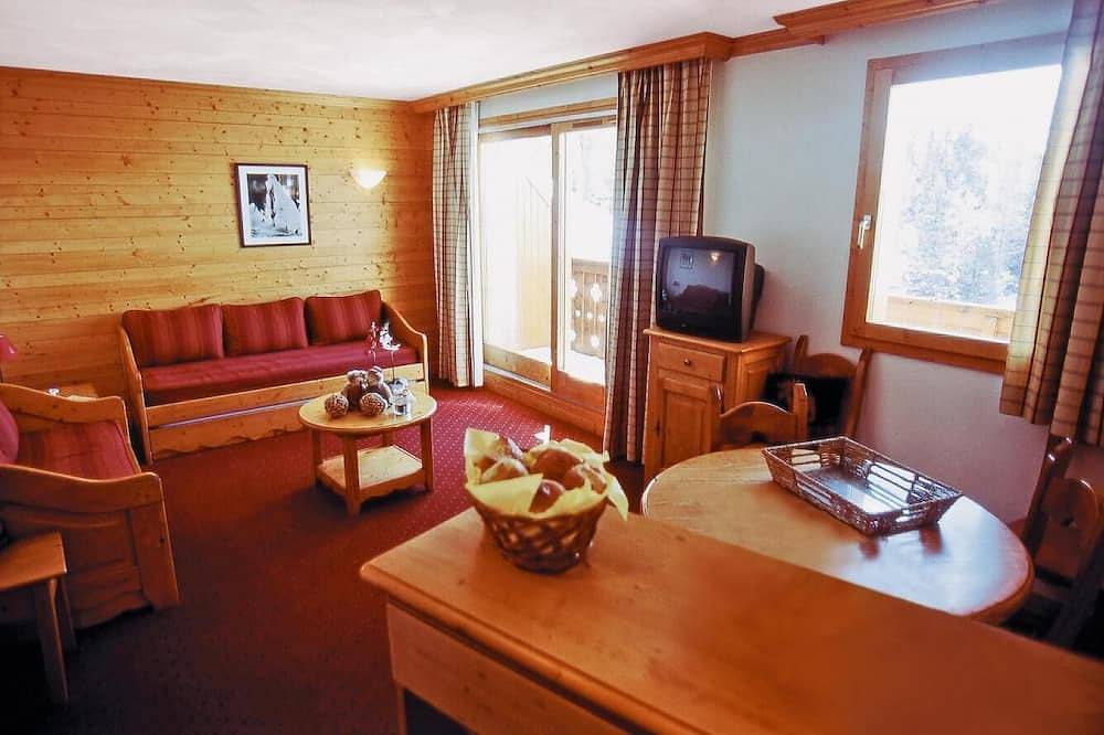 Ganze Wohnung, 300m bis zum stadtzentrum, schwimmbad, sauna, hammam, terrasse, balkon, fernseher in Plagne Villages, La Plagne-Tarentaise