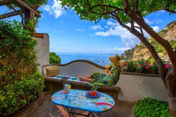 Villa für 5 Personen, mit Ausblick und Terrasse in Positano