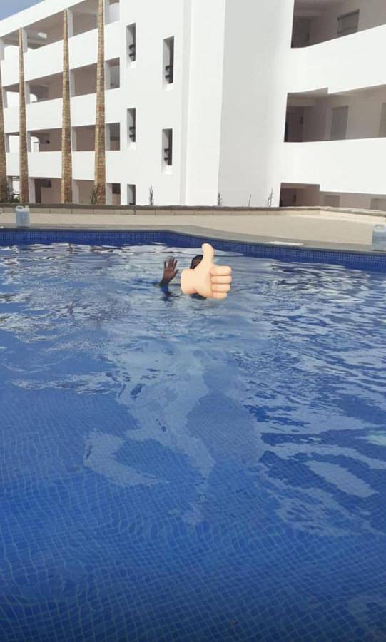 Gîte pour 4 personnes, avec terrasse ainsi que vue et piscine dans Oued Laou - 4