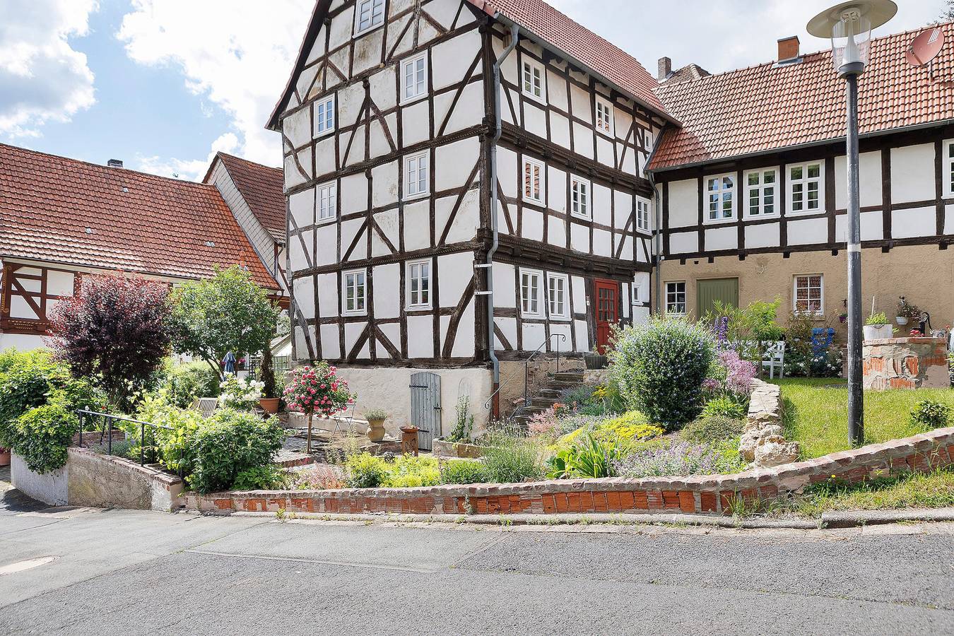 Ganze Wohnung, Apartment 'Zur Lupine' mit privatem Garten und Wi-Fi in Bebra, Hessisches Bergland
