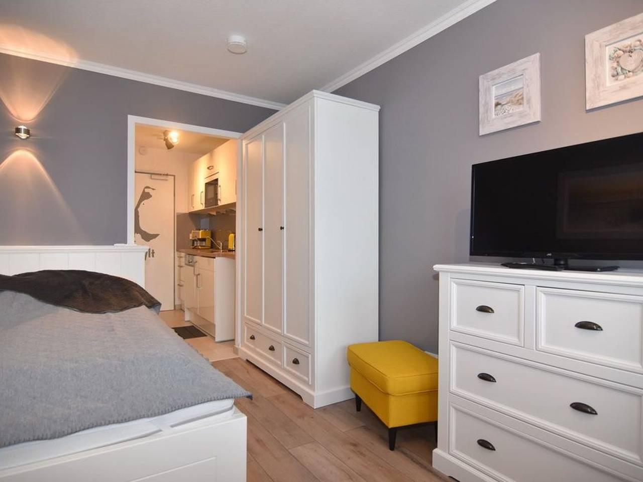 Ganze Ferienwohnung, Haus am Meer, Whg. 154, Landseite - Haus am Meer, Whg. 154, Landseite in Westerland, Sylt (Gemeinde)