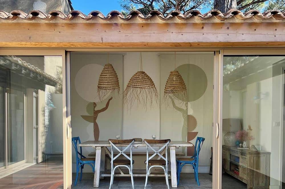 A house to slow down, a stone's throw from Pampelonne beach in Pampelonne, Ramatuelle