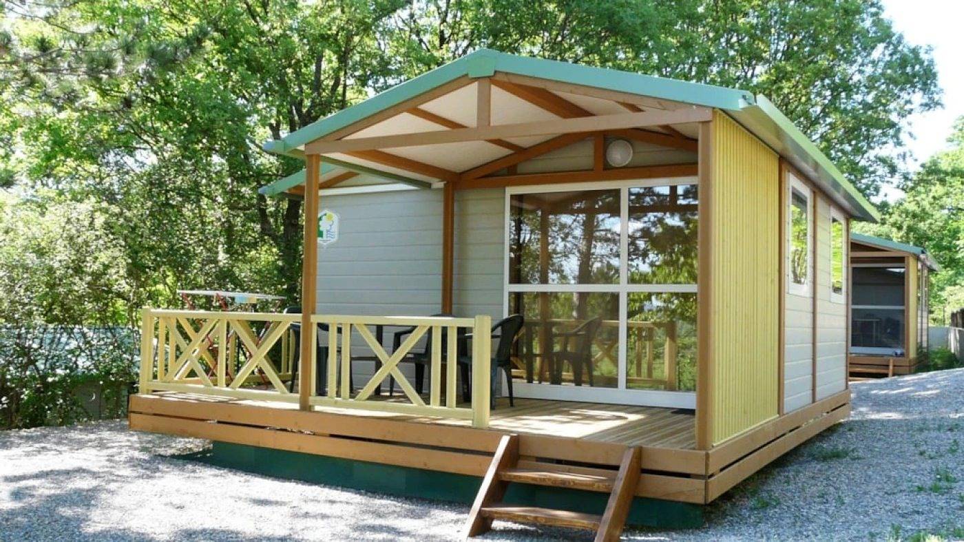 Zecamping 3* familial piscine dog friendly mobil-home Tv 22m2 4 pers in Moustiers-Sainte-Marie, Parc naturel régional du Verdon