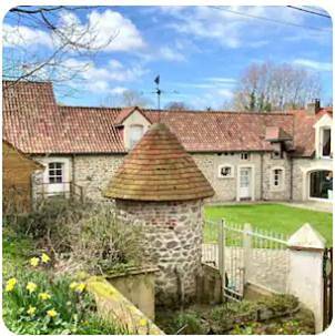 Gîte pour 5 personnes, avec jardin ainsi que vue et sauna à Saint-Martin-Boulogne