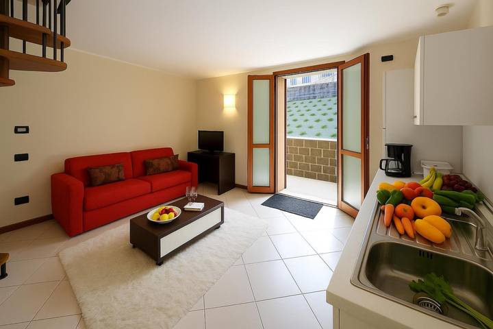 Hütte für 6 Personen, mit Pool und Seeblick sowie Terrasse am Comer See - 4