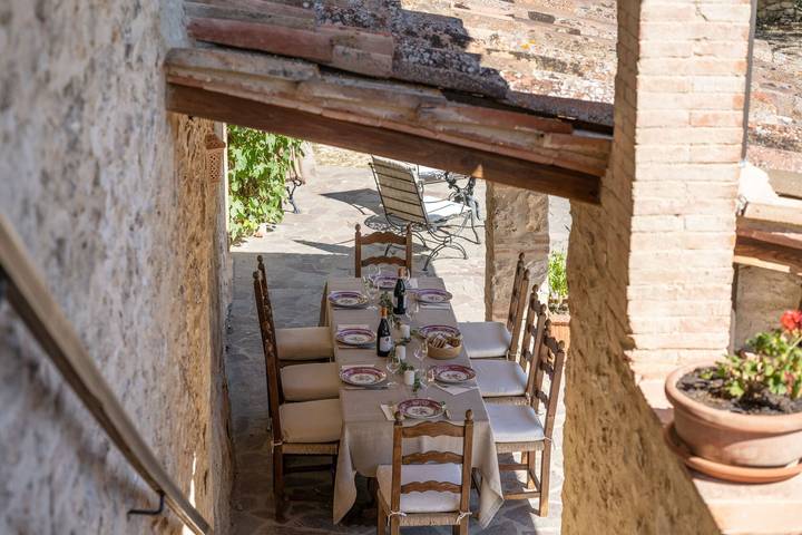 Location de vacances pour 14 personnes, avec terrasse et jardin à Colle di Val d'Elsa - 4