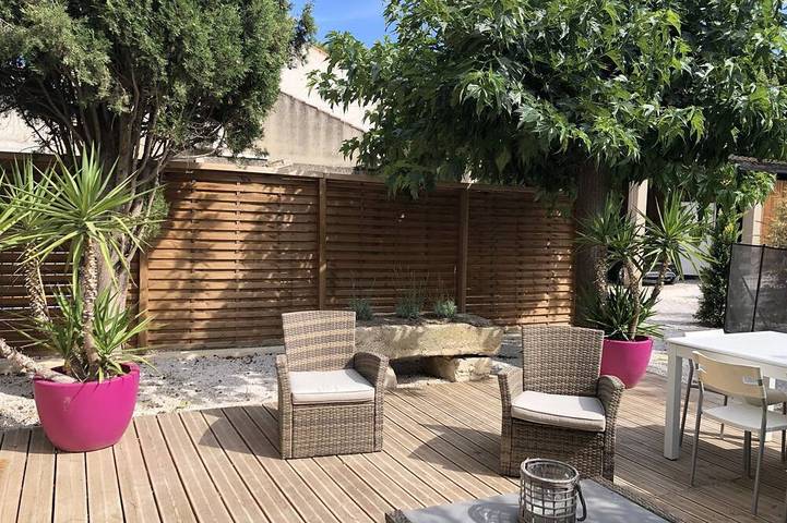 Ferienhaus für 6 Personen, mit Terrasse und Garten, mit Haustier