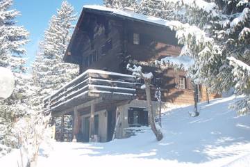 Gîte pour 6 personnes, avec balcon et jardin à Gryon