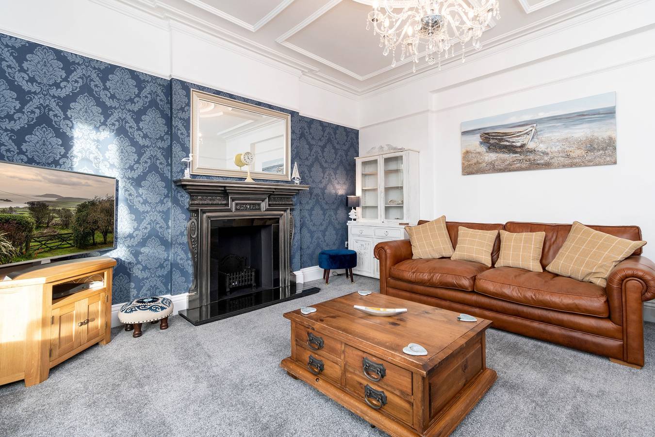 Entire apartment, St Vincent House in Llandudno, Conwy region