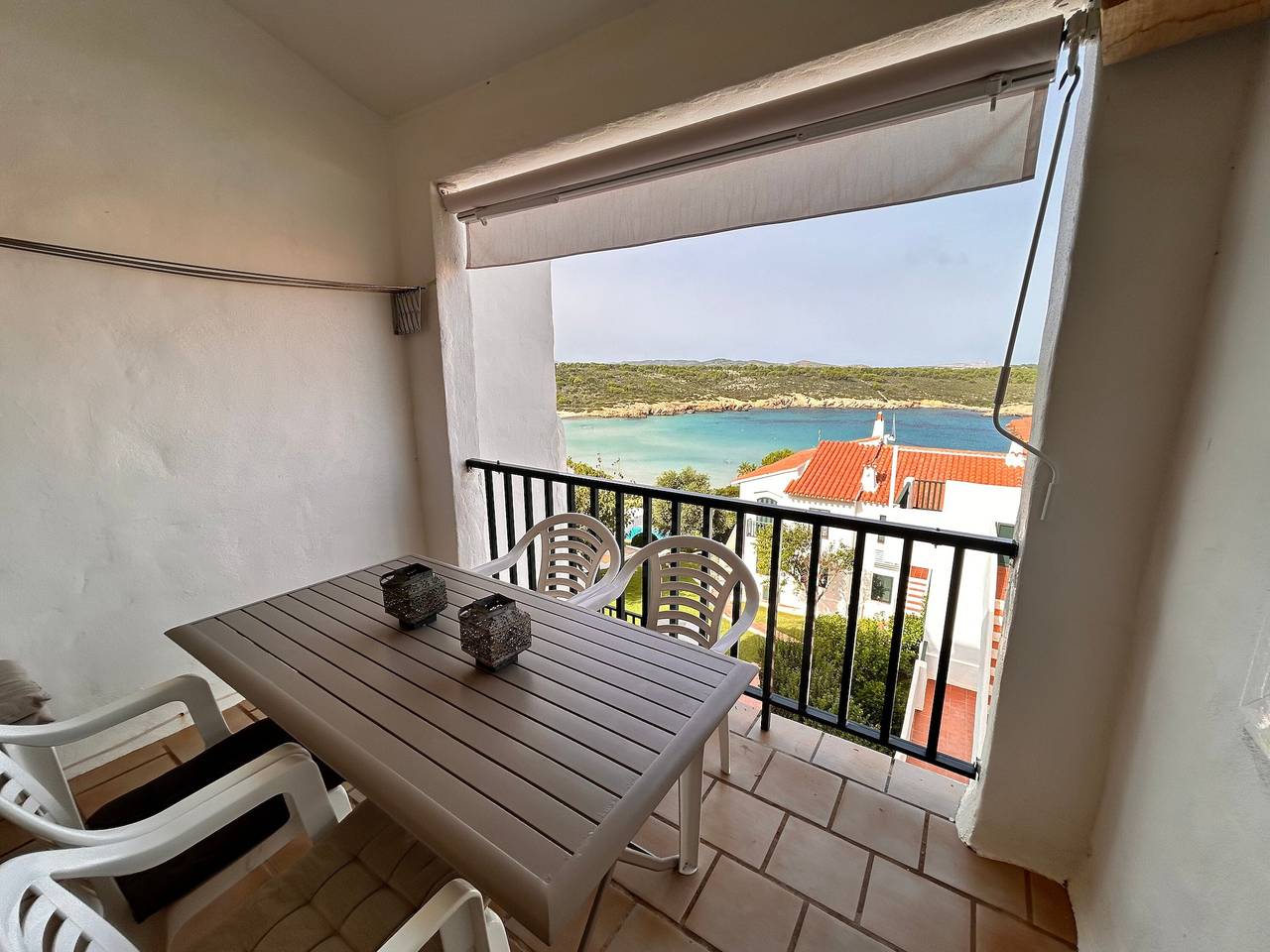 Maisonette mit Meerblick nahe Fornells in Son Parc, Es Mercadal