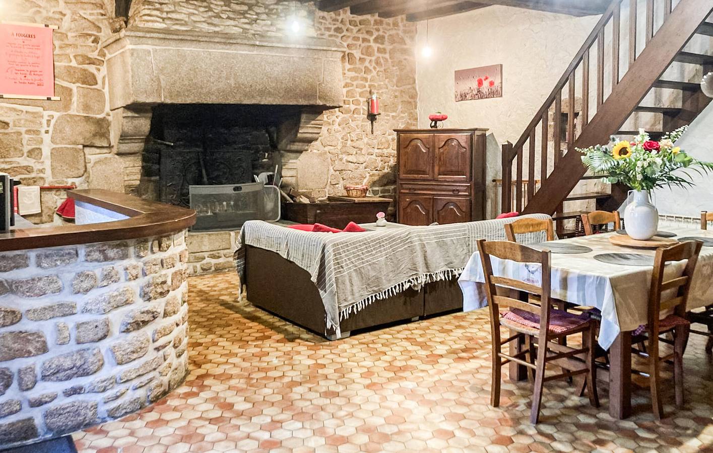 Appartement confortable avec parking et télévision in Parigné, Fougères-Vitré