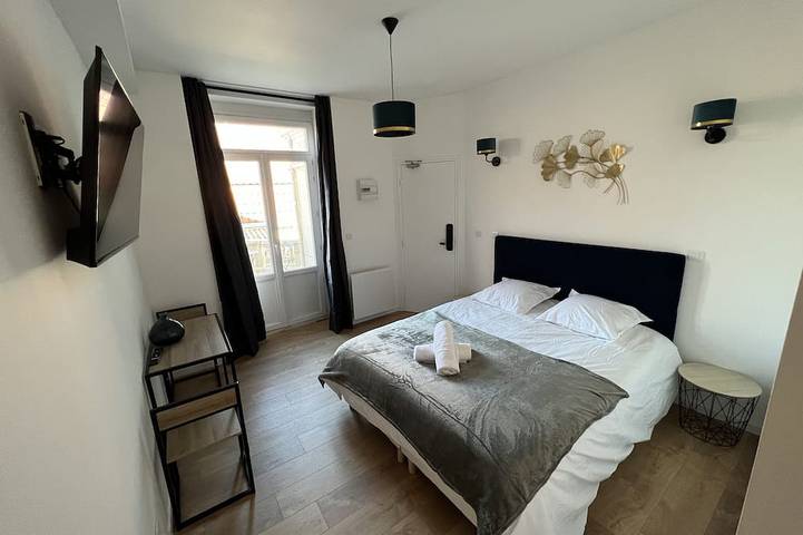 Appartement de vacances pour 2 personnes, avec jardin