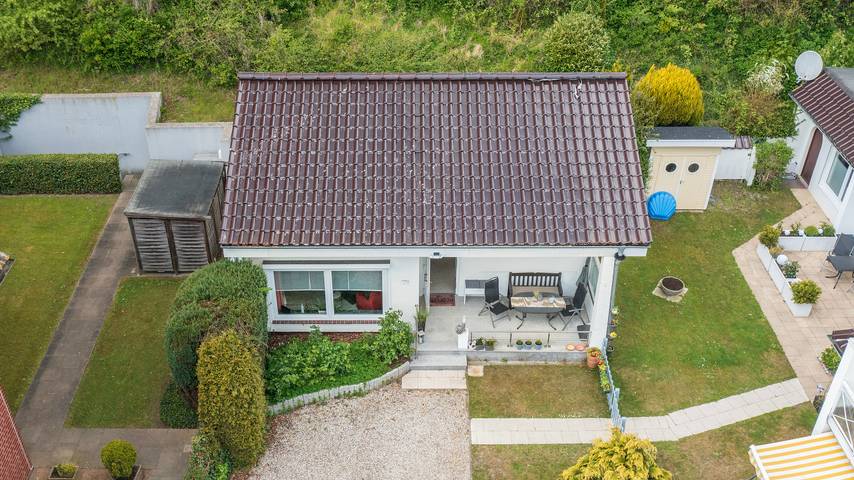 Bungalow für 5 Personen, mit Balkon und Terrasse sowie Seeblick in Grömitz - 4