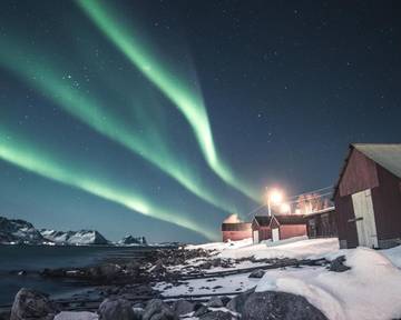 Hôtel pour 4 personnes, avec jardin dans Berg (Norvège)