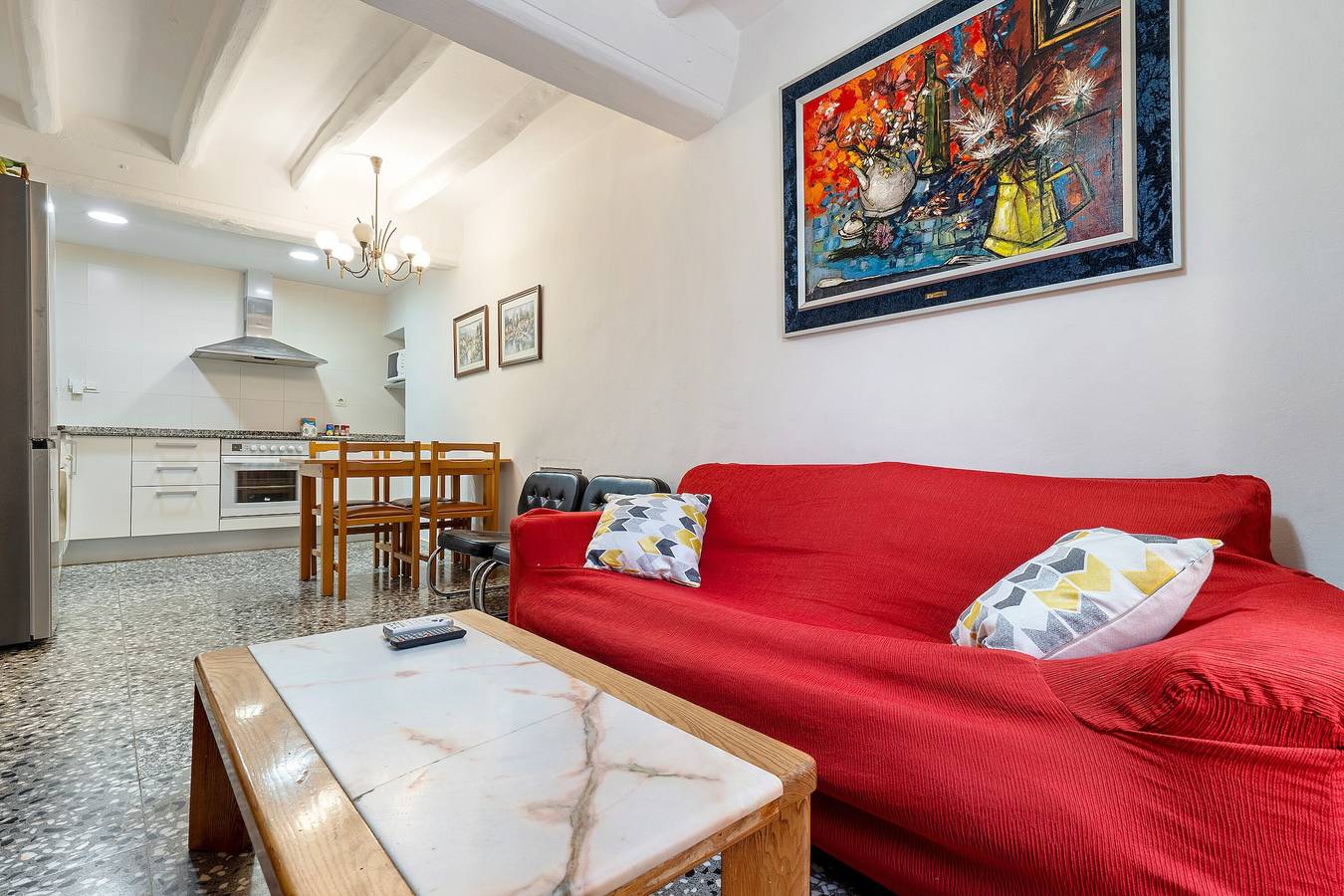 Ganze Wohnung, Altstadt von Riudoms, Geburtsort von Gaudí in Riudoms, Costa Dorada