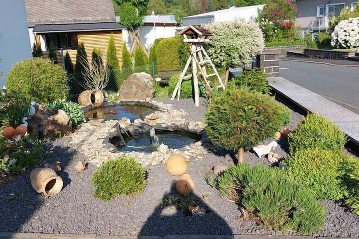 Ferienwohnung für 4 Personen, mit Pool und Garten in Eschenburg