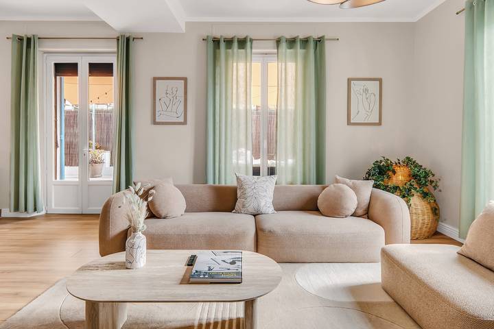 Apartamento entero, Apartamento "La Grande Terrasse" con terraza privada 40m², Wi-Fi y aire acondicionado in Cannes, Costa mediterránea (Francia)