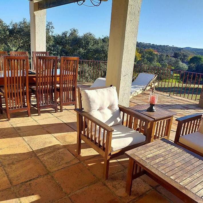 Chalet para 8 personas, con jardín y terraza además de piscina y vistas, Se admiten mascotas en Provincia de Sevilla - 3