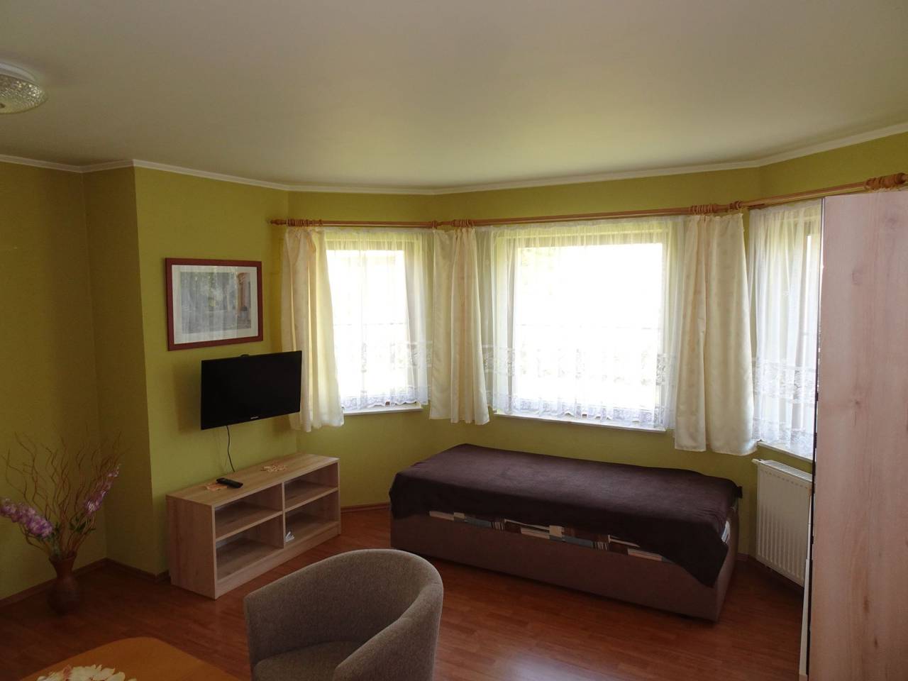 Ganze Wohnung, Wohnung in Heeselicht mit Grill und Terrasse in Stolpen, Elbsandsteingebirge