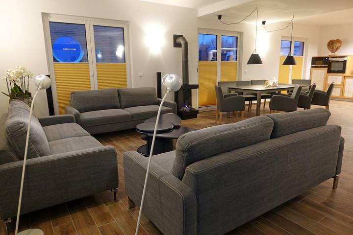 Ferienhaus für 9 Personen, mit Garten und Terrasse sowie Sauna in Hohenkirchen - 4