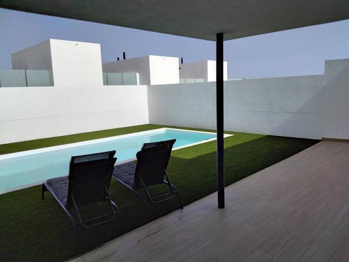 Chalet para 6 personas, con vistas además de piscina y jardín, Se admiten mascotas en Fuerteventura - 4