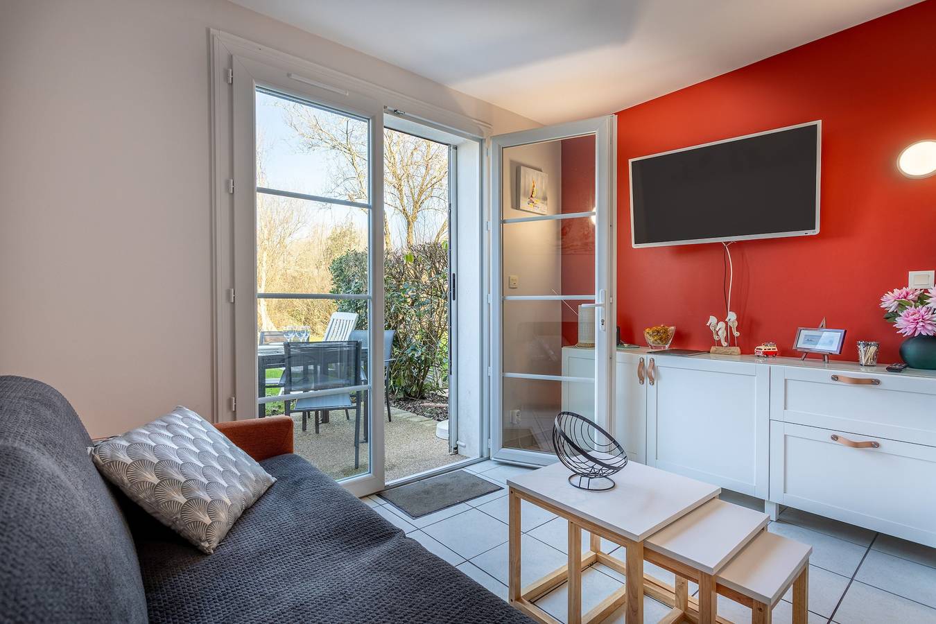 Ferienhaus 'Cosy Sur Le Golf' mit Gemeinschaftspool und privater Terrasse in Talmont-Saint-Hilaire, Vendée