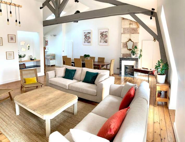 Location de vacances pour 8 personnes, avec vue et balcon, adapté aux familles à Rochefort