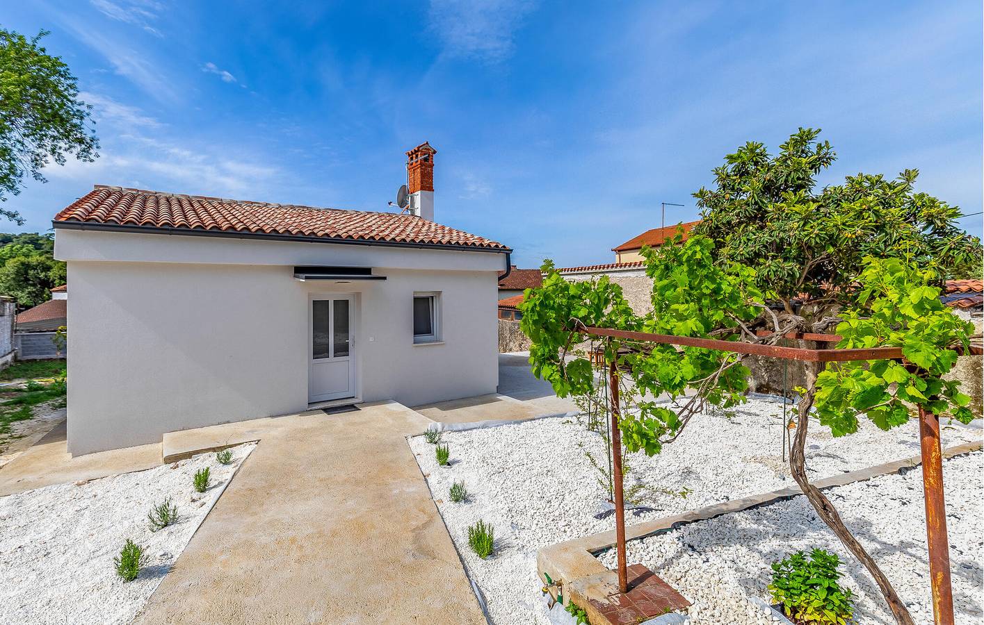 Ferienhaus für 4 Personen mit Terrasse in Vinkuran, Südküste Istrien