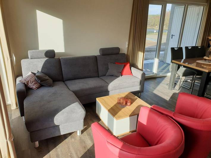 Ferienhaus mit Meerblick für 6 Personen, mit Sauna und Balkon in Schillig - 4