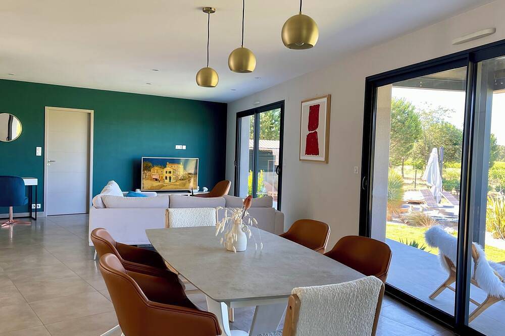 Villa César « havre de paix et vues imprenables » in Chusclan, Région de Nîmes
