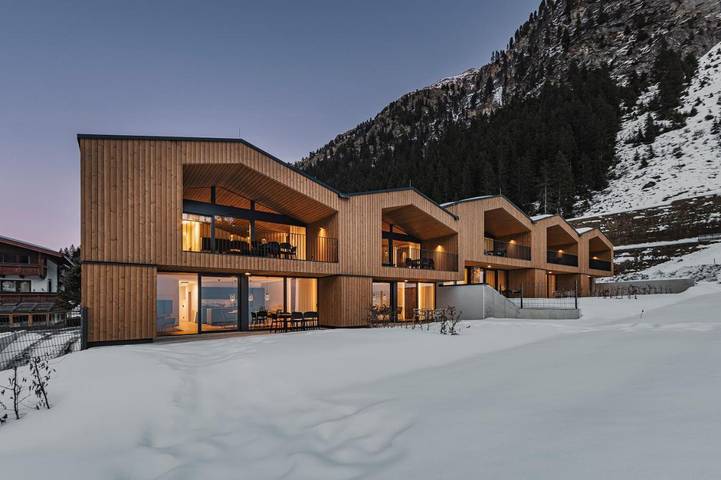 Hütte für 6 Personen, mit Terrasse und Garten sowie Ausblick und Sauna im Pitztal - 2