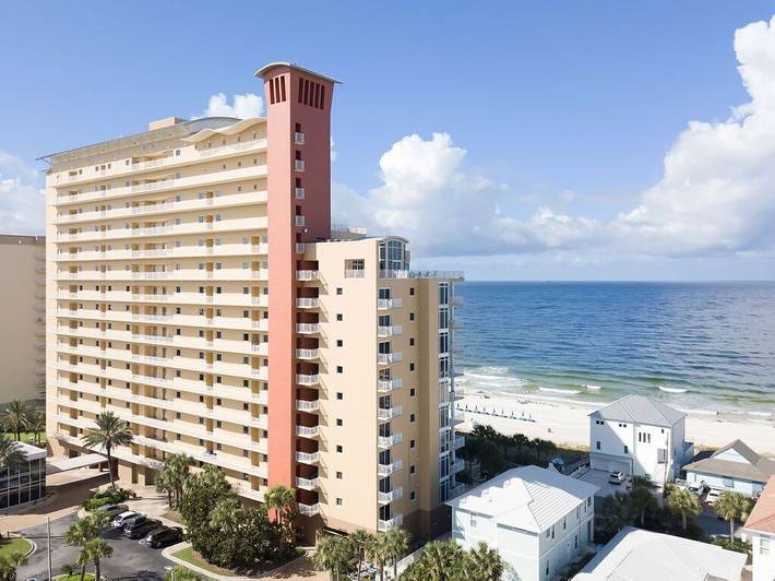 Vacation rental for 8 people, with hot tub and pool as well as balcony in Panama City (Florida)