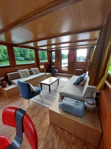 Bateau pour 5 personnes, avec terrasse et vue dans Grand Est