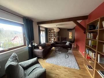 Gîte pour 4 personnes, avec vue et jardin, animaux acceptés à Abreschviller