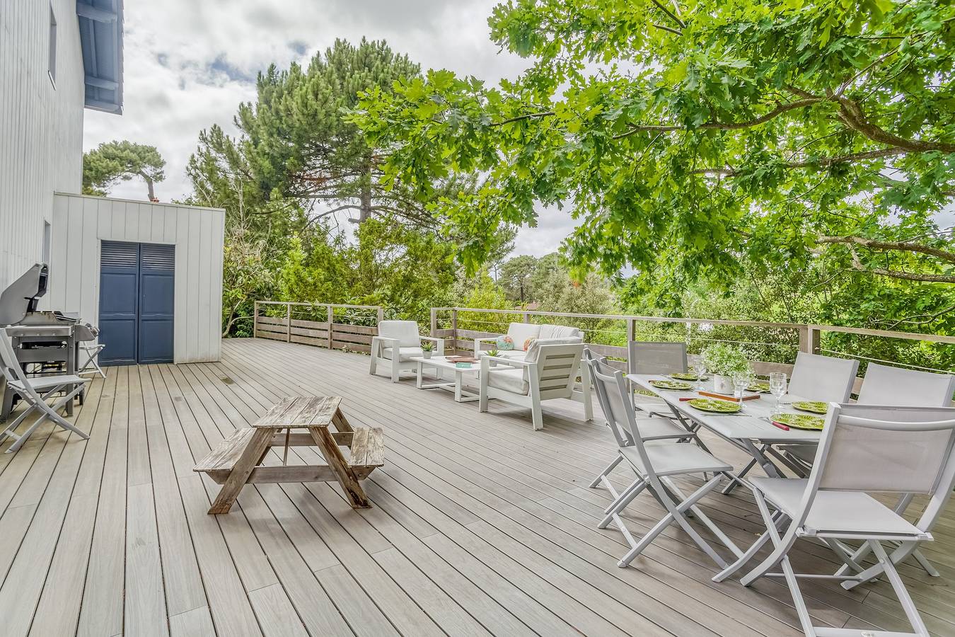 Villa Le Deck - Grande maison familiale proche plage in Arcachon, Arcachon region