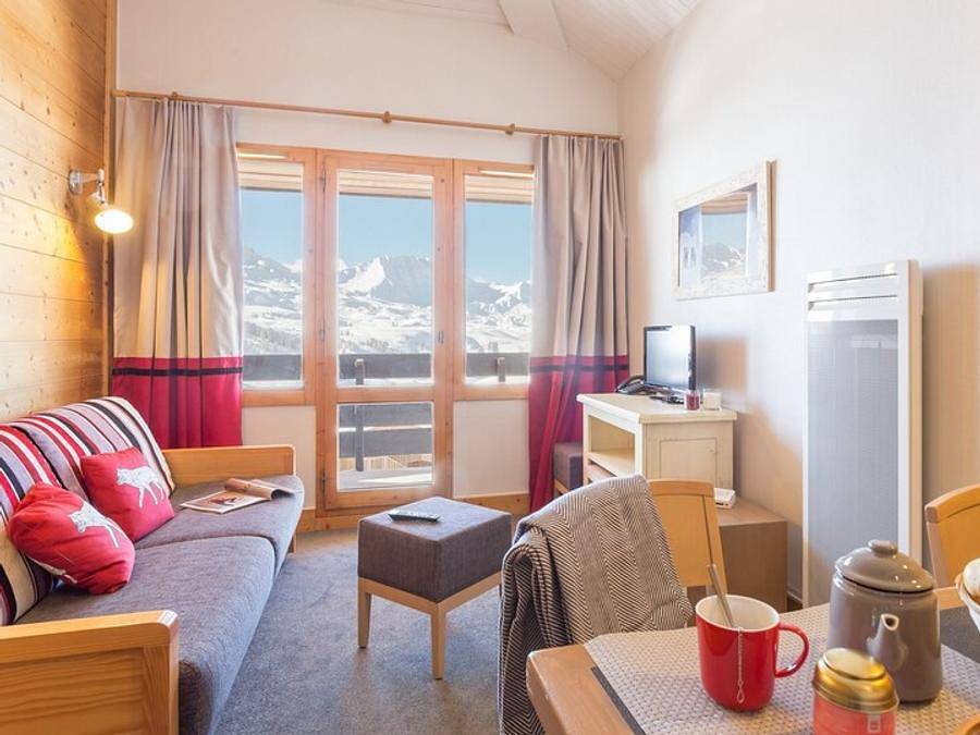 Pierre & Vacances Résidence Les Néreïdes - Wohnung 4 personen - - 1 Schlafzimmer - Bergblick - Südlage in Belle Plagne, La Plagne-Tarentaise