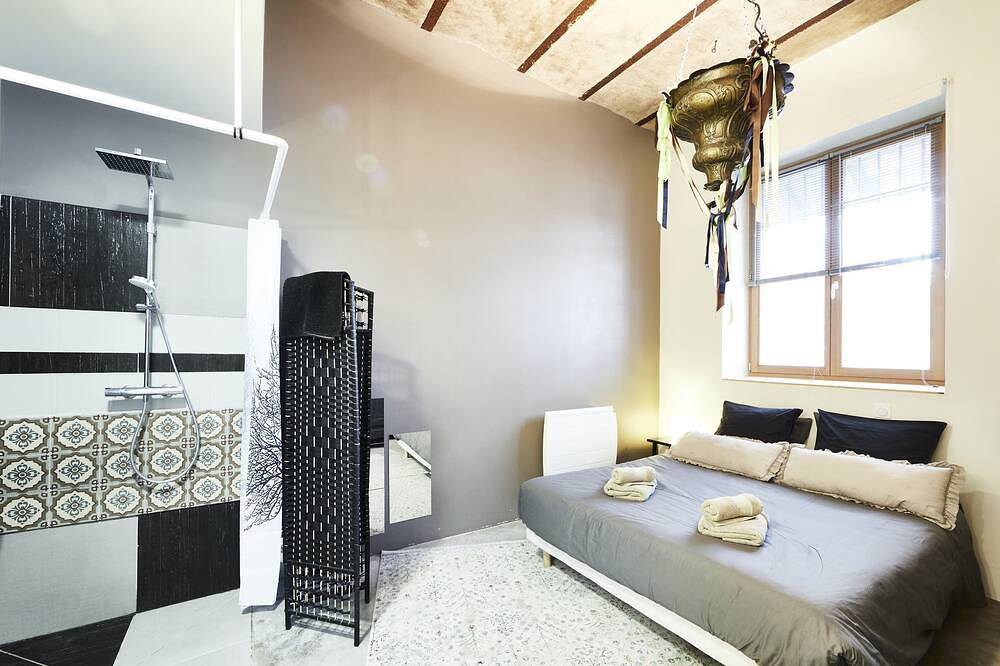 Entire apartment, La distillerie - House at the foot of the vines with garden 6personnes in Gertwiller, Sélestat-Erstein region