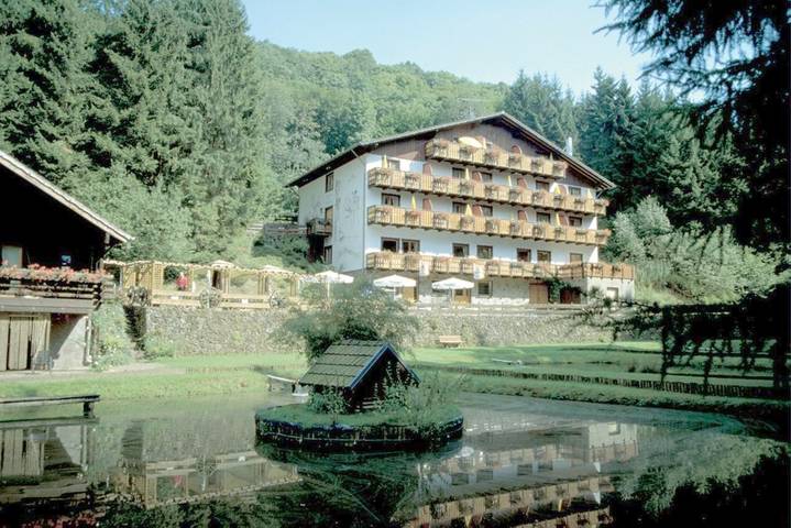 Hotel voor 2 personen, with tuin and uitzicht op het meer as well as uitzicht and sauna in de Vulkaan-Eifel
