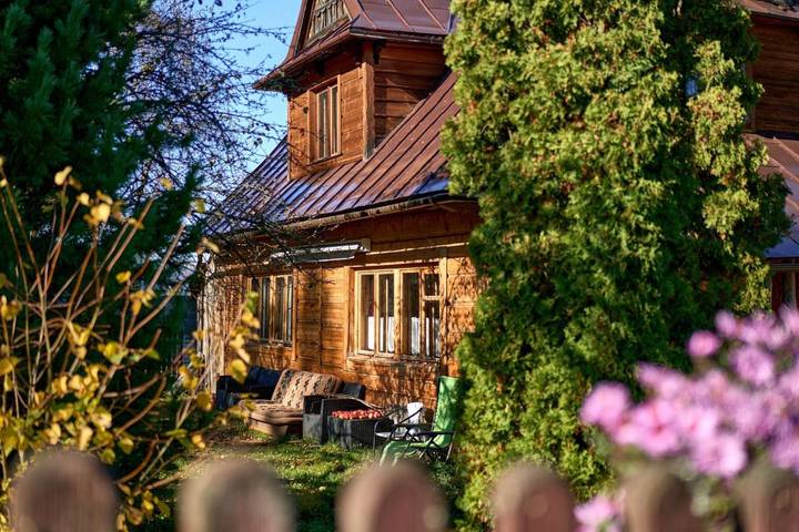 Hütte für 10 Personen, mit Whirlpool und Garten sowie Ausblick in Zakopane