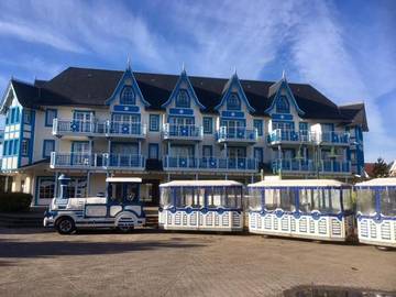 Gîte pour 6 personnes, avec vue ainsi que sauna et jardin dans Aquaclub de Belle Dune