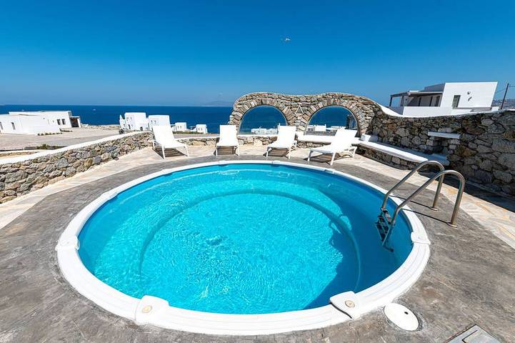 Agriturismo per 10 persone, con balcone e giardino a Mykonos