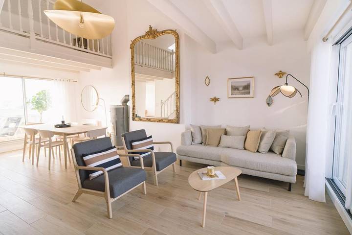 Gîte pour 8 personnes, avec vue et balcon dans l'Herbaudière - 2