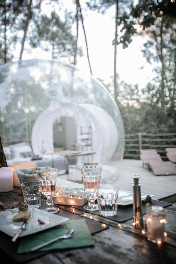 Location de vacances pour 2 personnes, avec jacuzzi ainsi que piscine et jardin à Sallebœuf - 2