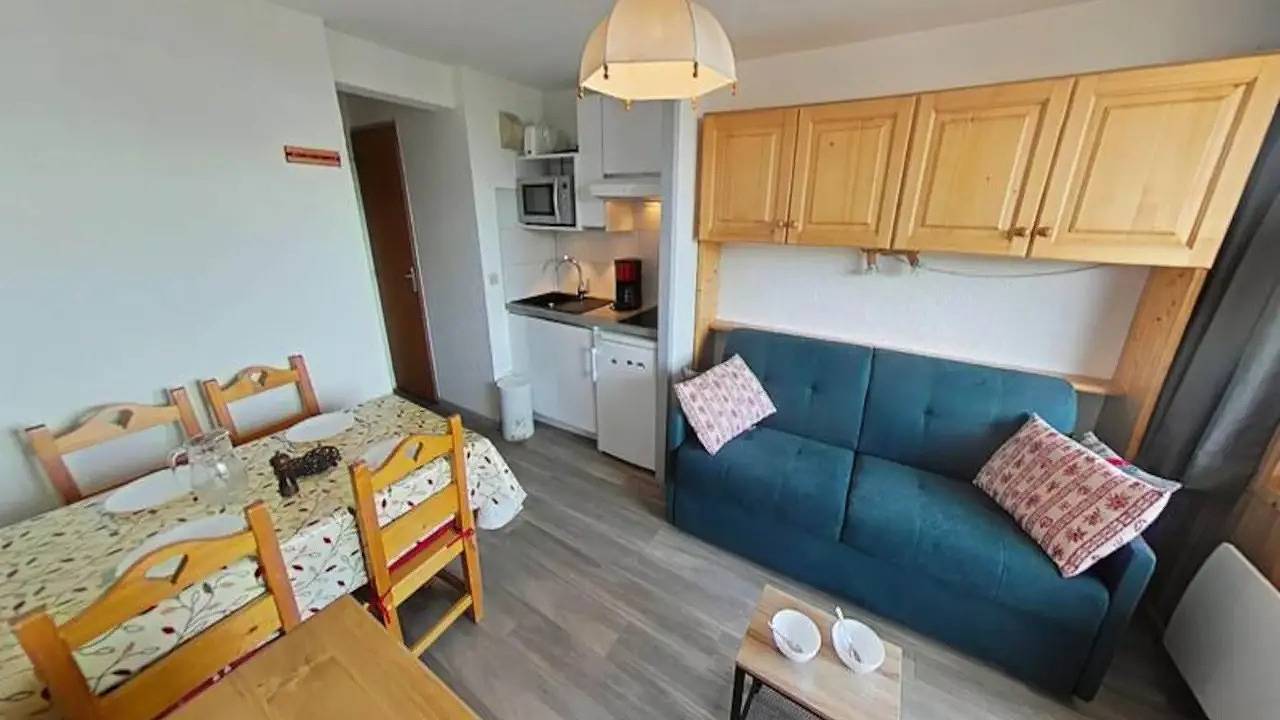 Apartamento vacacional entero, Ferienwohnung für 4 Personen (21 m²) in Hauteluce in Les Saisies, Albertville region