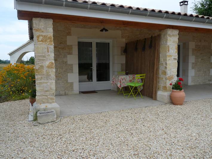Gîte pour 2 personnes, avec jardin