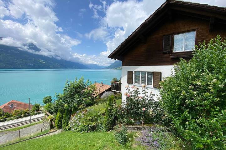 Chalet für 2 Personen, mit Garten in Brienz