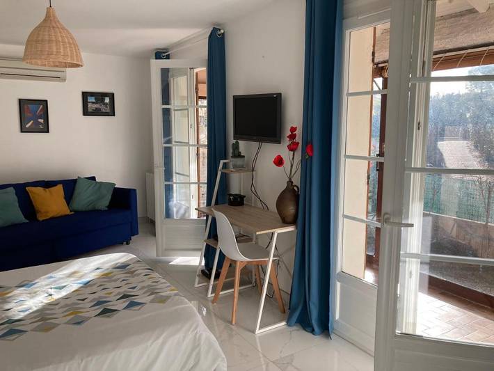Appartement de vacances pour 4 personnes, avec terrasse et jardin