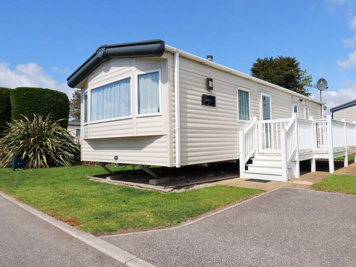 Caravane pour 4 personnes, avec piscine et jardin à Cornouailles