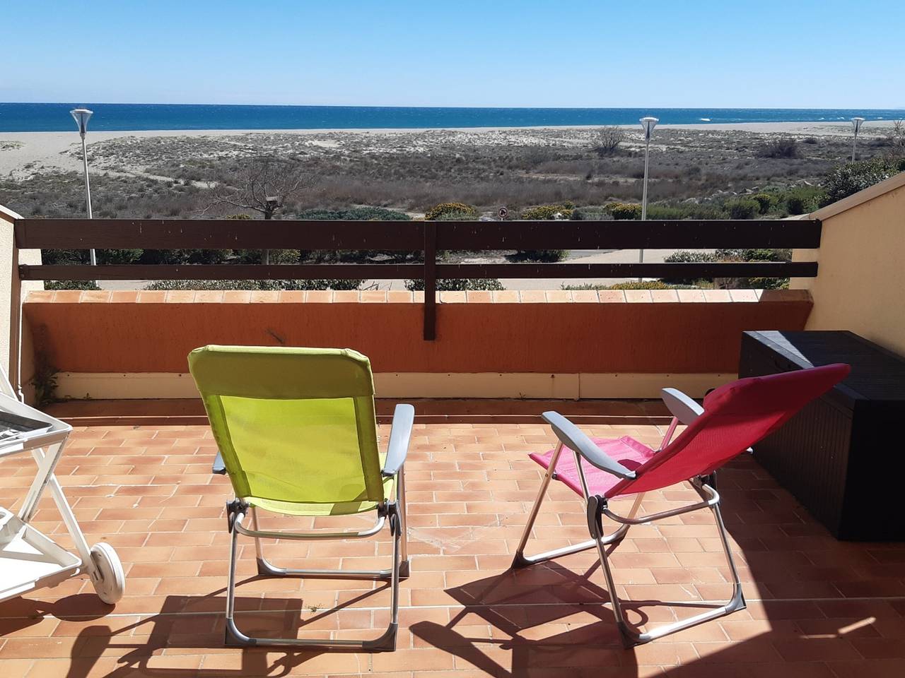 Estudio entero, Estudio Cabina 4 Pers. Frente al Mar con Parking - Port Leucate in Port Leucate, Leucate